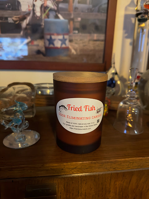 Fried Fish Odor eliminating Soy candle